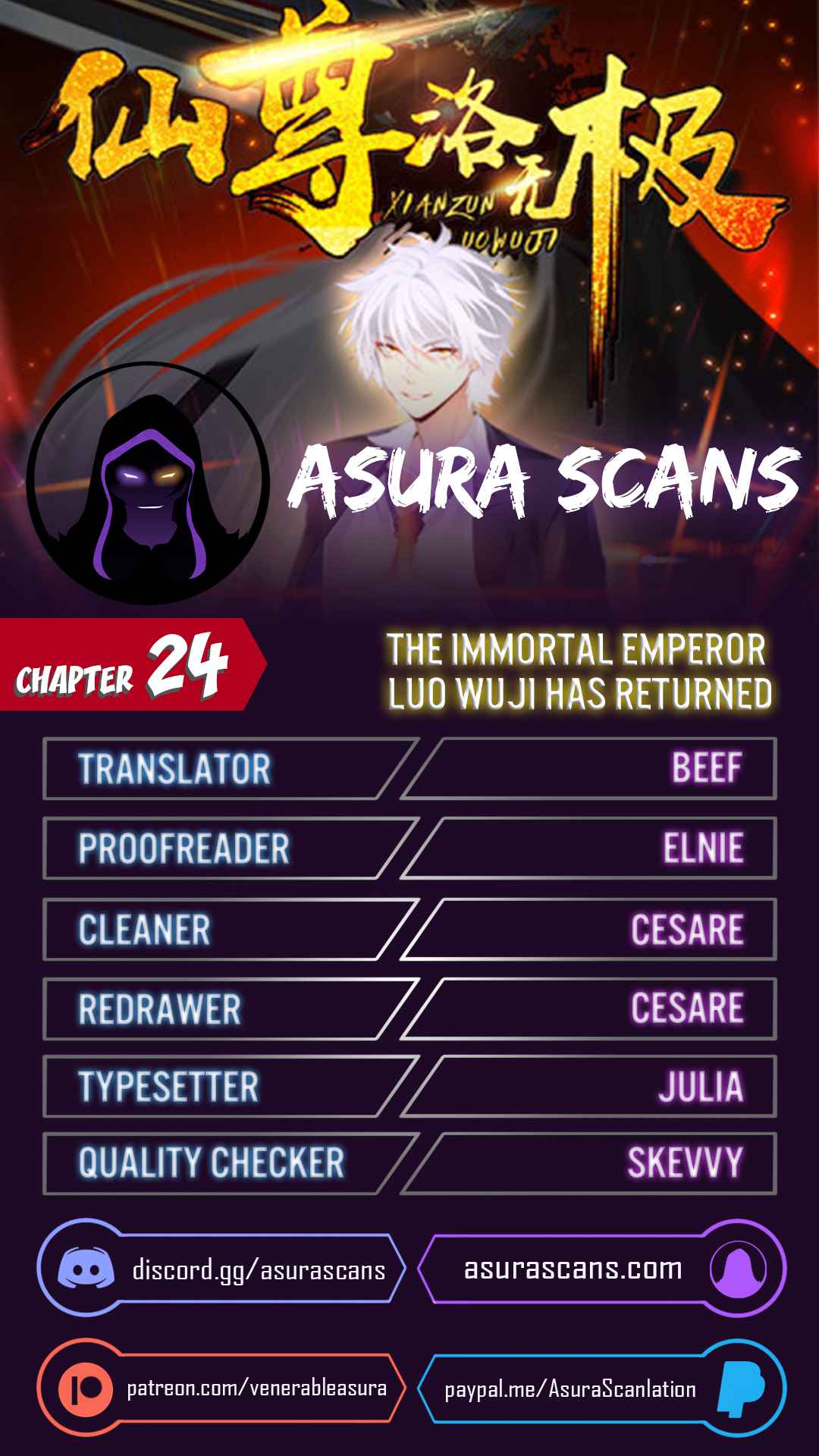 The Immortal Emperor Luo Wuji Has Returned Chapter 24 1